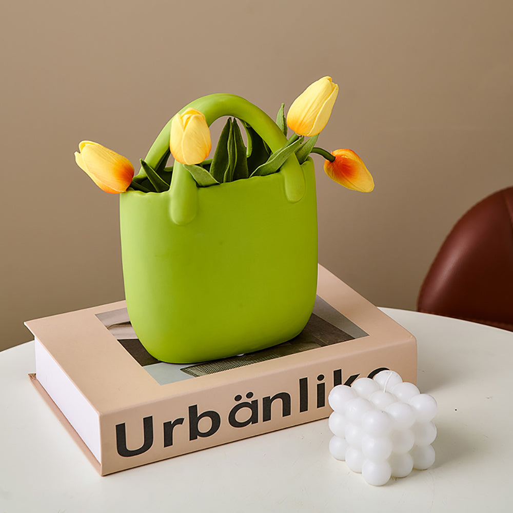 Tote bag Ceramic Vase