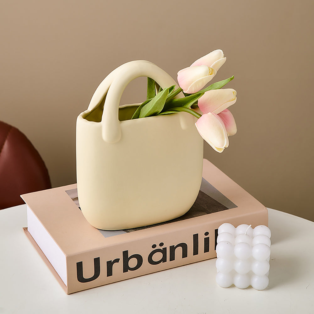 Tote bag Ceramic Vase