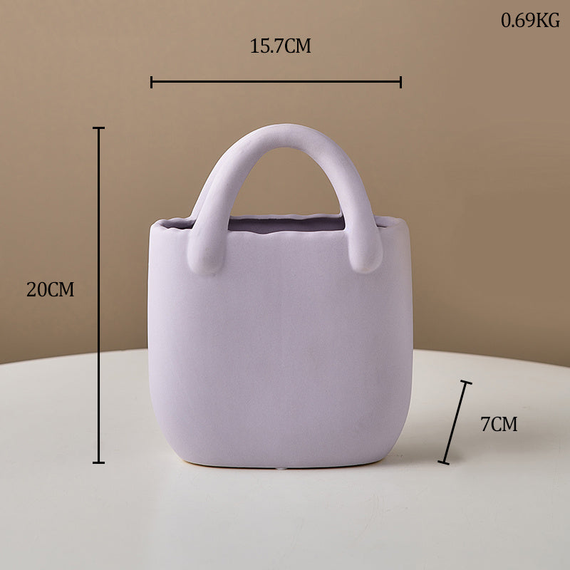 Tote bag Ceramic Vase