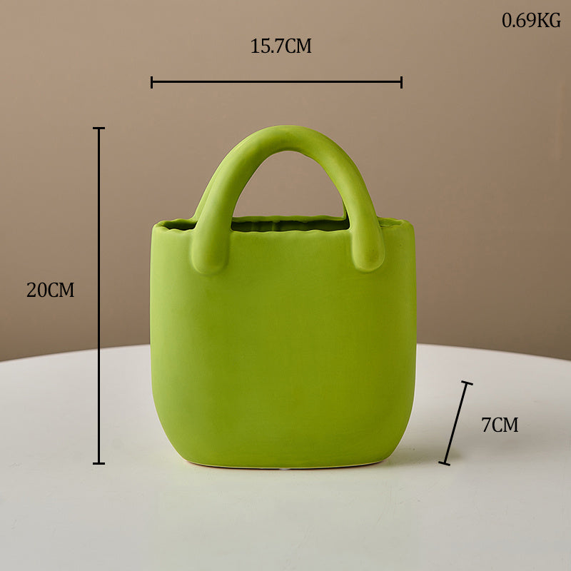 Tote bag Ceramic Vase