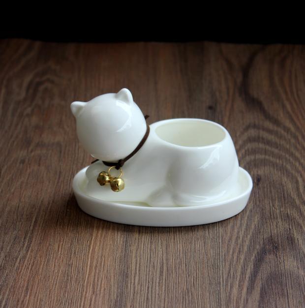 Mini Desk Cat Planter