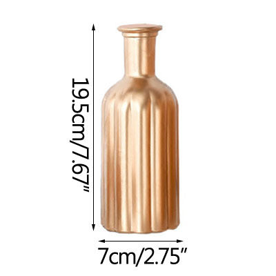 Golden Glass Vase