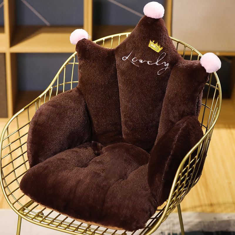 Plush Office Chair Cushion