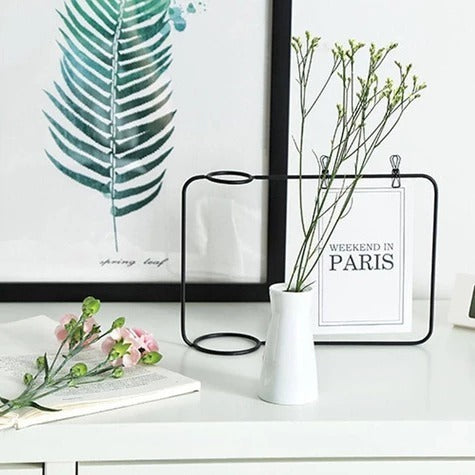 Vase Photo Holder