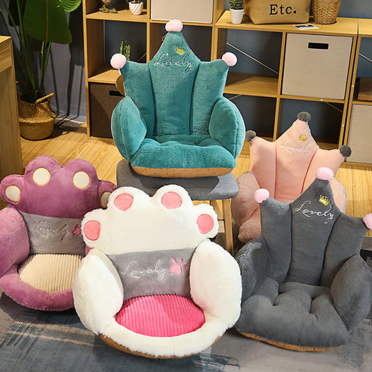 Plush Office Chair Cushion