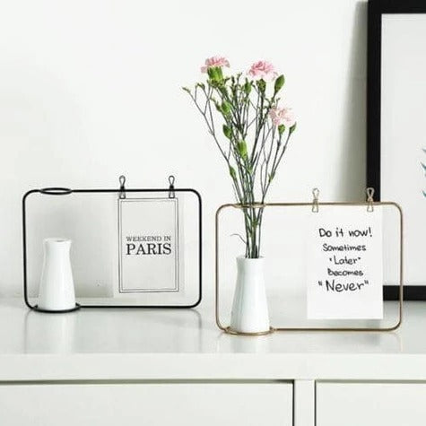 Vase Photo Holder