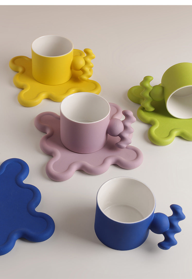 Fancy Ceramic Coffee/ Teacup Set