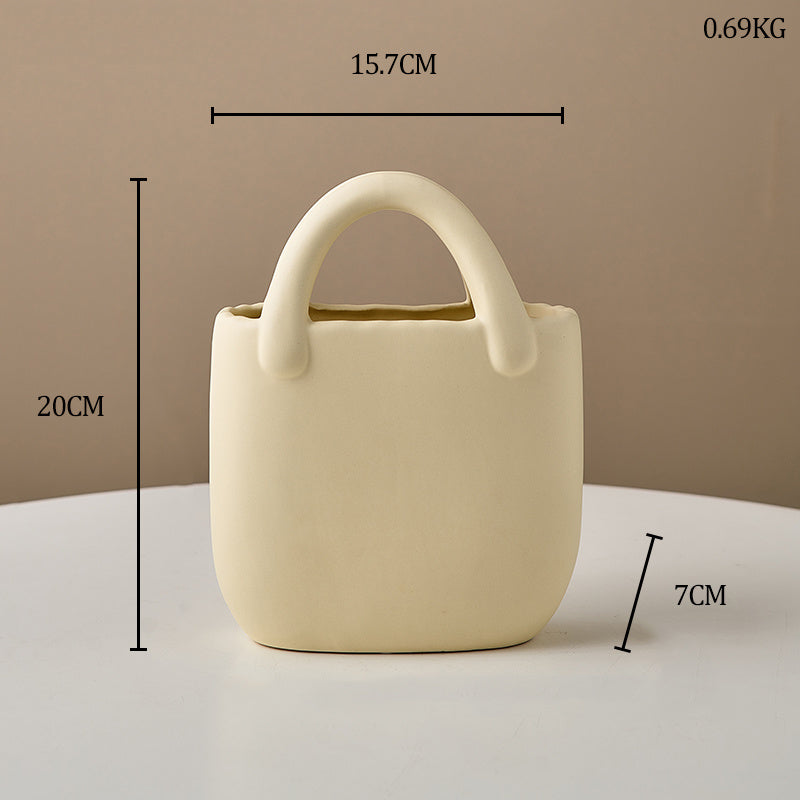 Tote bag Ceramic Vase